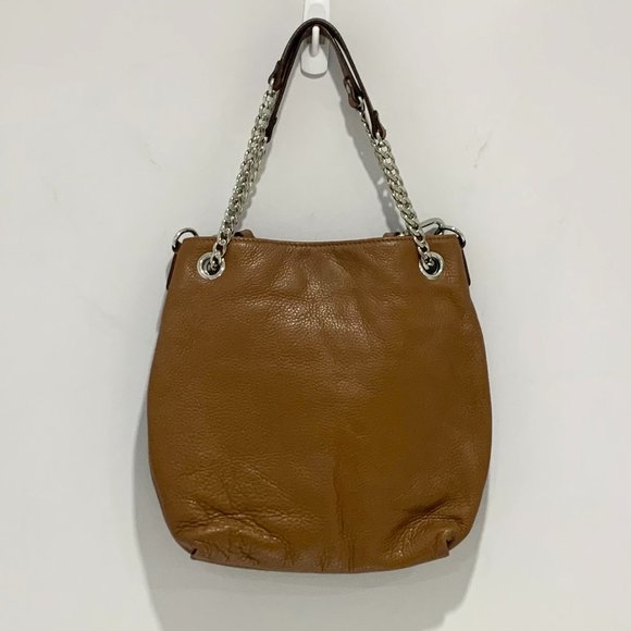 Michael Kors Brown Real Leather Shoulder Bag EUC - Picture 4 of 8